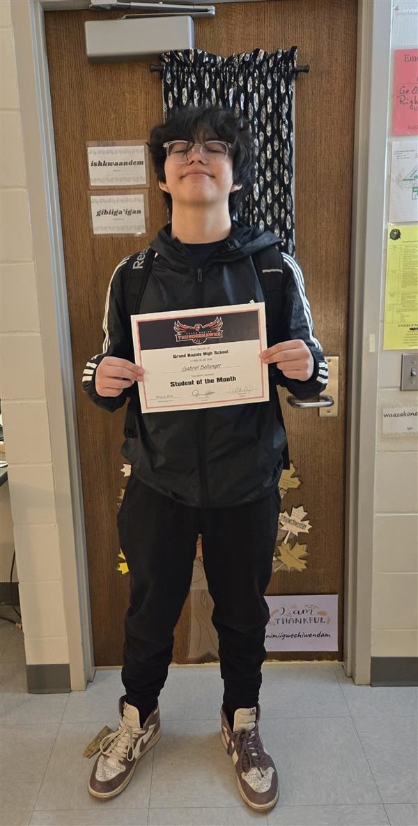 Winter Outstanding Student - GRHS